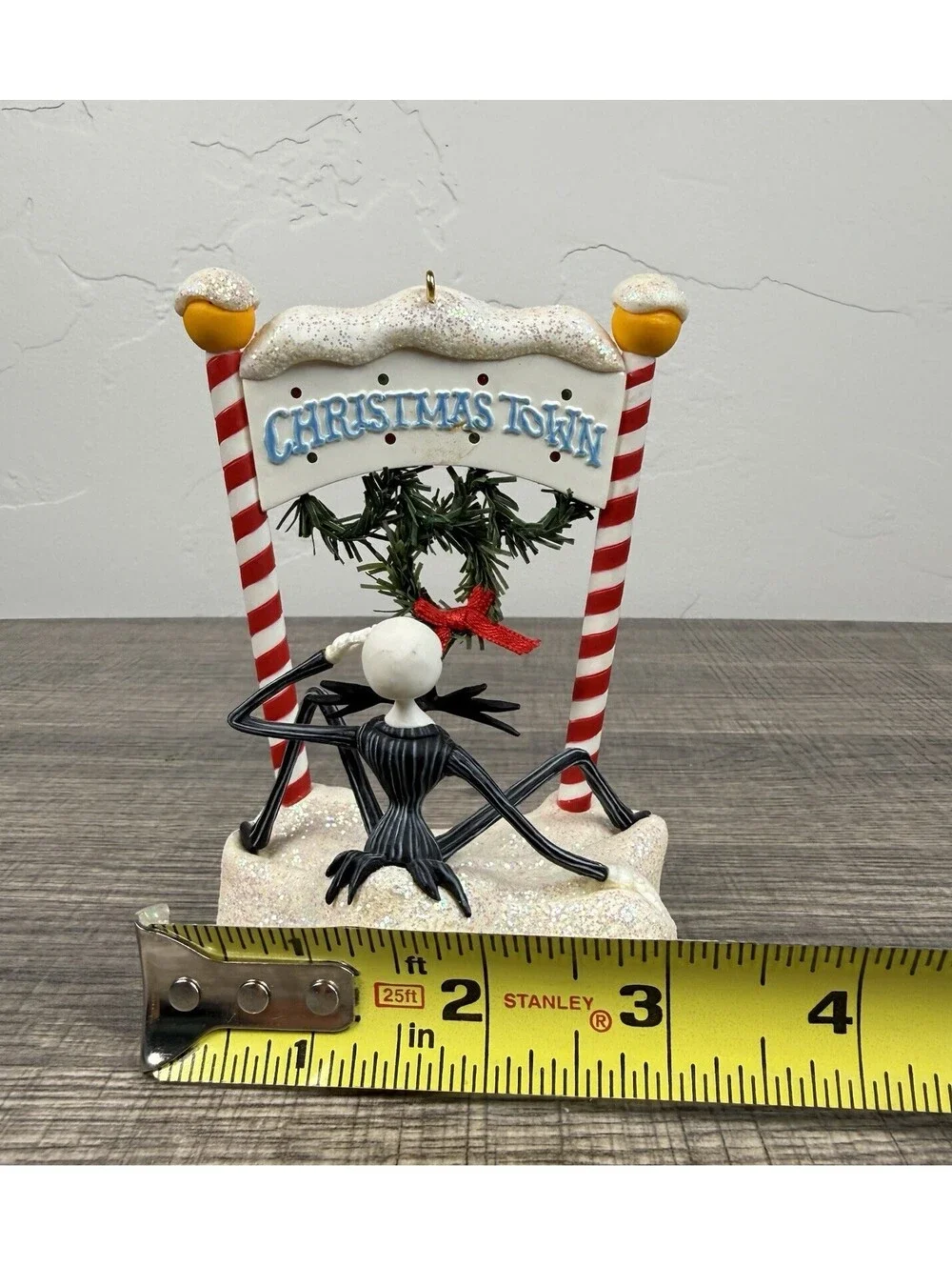 Hallmark 2009 Welcome to Christmas Town Jack Skellington Light Up Ornament NBC